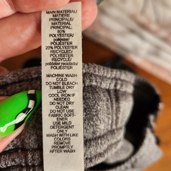 Men's Adidas Gray Track Suit Two Piece Set Jacket & Pants Top (S) Bottom (M) - Picture 13 of 15